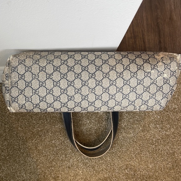 Gucci Tote Bag Navy MG - Picture 10 of 16